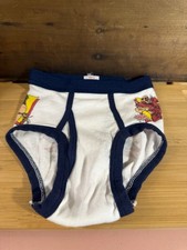 Vintage Fruit of The Loom Size 6 Wrestling Hulk Hogan Boys Briefs Underwear