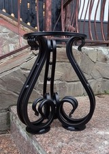 Base tavolo scultorea Tulipano / gambe tavolo / gambe tavolino / gambe tavolo metallo