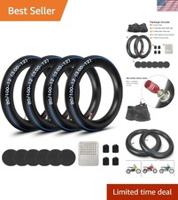 4 Pack 3.00-12 Inner Tubes Compatible with Dirt Pit Bikes