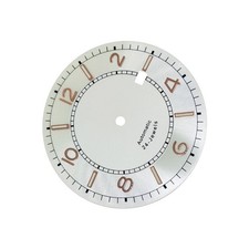 Replacement 36.5mm Watch Dial w/ Green Luminous For NH35 Movement Watch Part