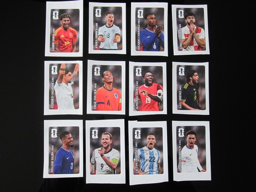 PANINI FIFA WORLD CUP 2026 Coca Cola Exclusive Sticker Set, All 12