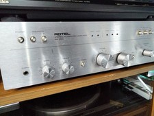 Rotel RA-350 Vintage Stereo Integrated Amplifier – Silver – Tested Working