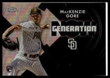 2022 Topps Chrome Update #GNC-11 MacKenzie Gore Generation Now Chrome