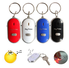 Whistle Key Finder Locator Anti-Lost Alarm Sound Control Tracker Keychain Device
