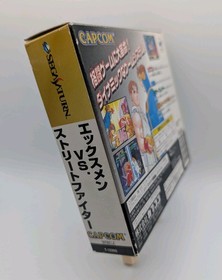 2 GAMES: X-MEN + MARVEL vs STREET FIGHTER [JP Sega Saturn,1997-98,CIB] + 4MB RAM