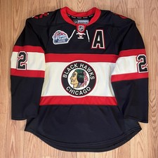 Authentic 7187 Chicago Blackhawks Duncan Keith 2009 Winter Classic Jersey 52