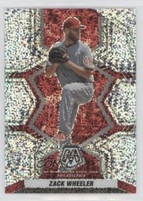 2022 Panini Mosaic White Sparkle Mosaic Prizm Zack Wheeler #174 11yv