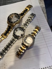 Three Invicta Bracelets Case Crown 20mm and 22mm - for Nh35 movements (not incl)