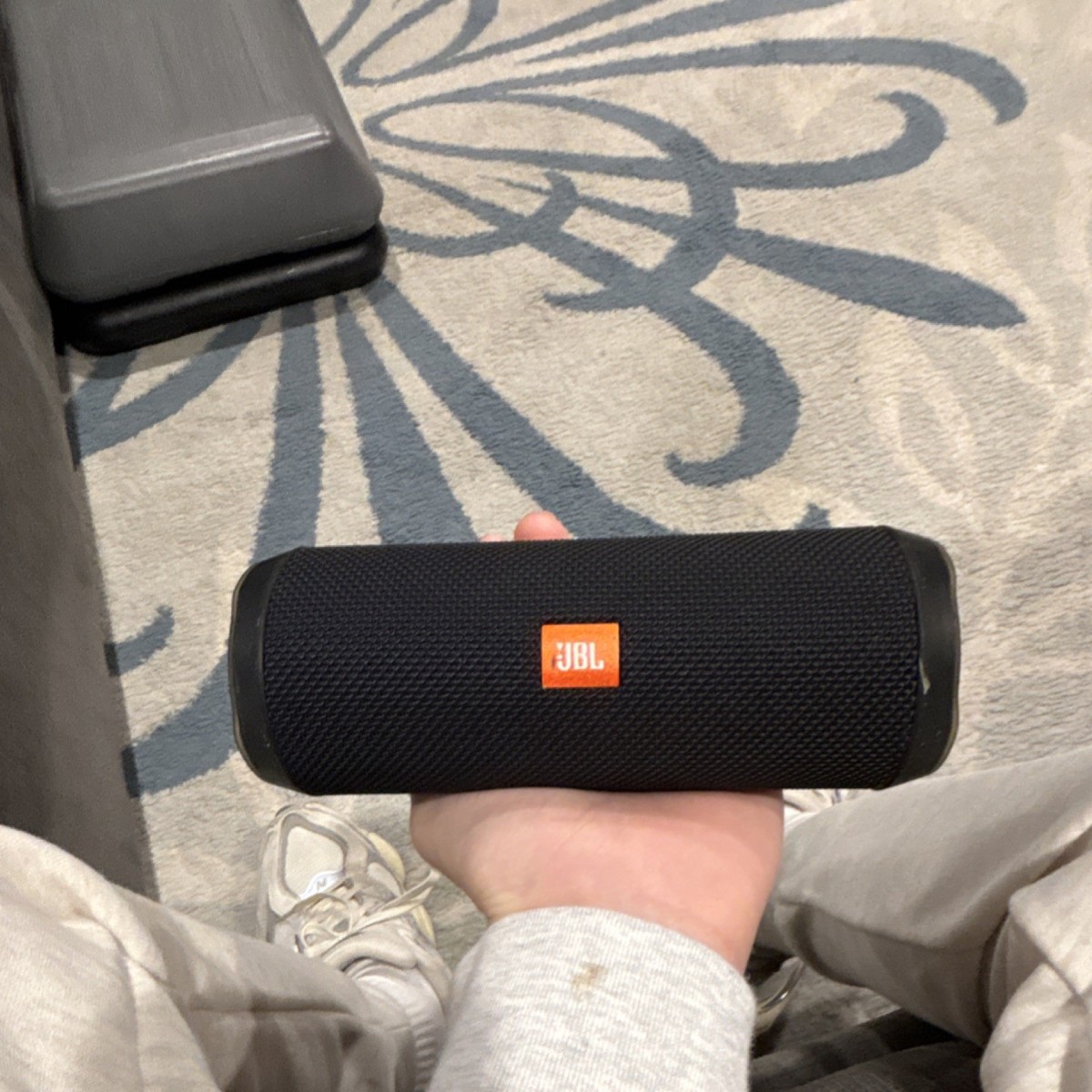 JBL Flip 4 Open Box Waterproof Bluetooth Speaker - Black for sale