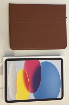 Apple iPad 10th Gen Wi-Fi 10.9  64GB Blue NEW Open Box w/ Box, bundle w/Case