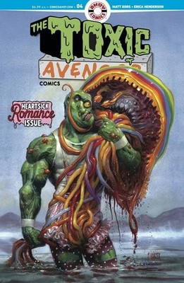 TOXIC AVENGER COMICS #4 CVR A FRED HARPER (MR)