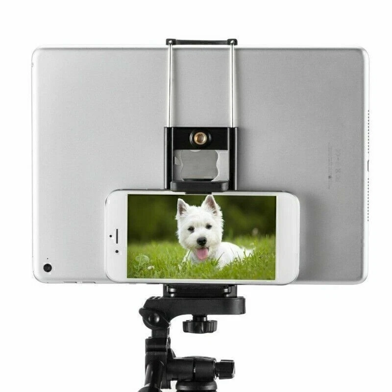 Universal Tripod Mount Holder Stand Bracket Adapter For Phone iPad iPhone Tablet - image 4 of 4