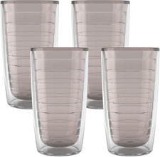 Clear & Colorful Tabletop Made in USA Double Walled Insulated Tumbler Travel Cup