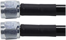 Allstar Performance ALL48440-40 Coated Line #4Str to Str Steel Ends 40in