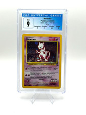 CGC 9 - Mint Pokemon Mewtwo Holo #10/130 – Base Set 2 (2000) on eBay