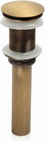Ablaufgarnitur Waschbecken Pop Up Ventil Click Clack Antik Bronze FüR Waschtisch