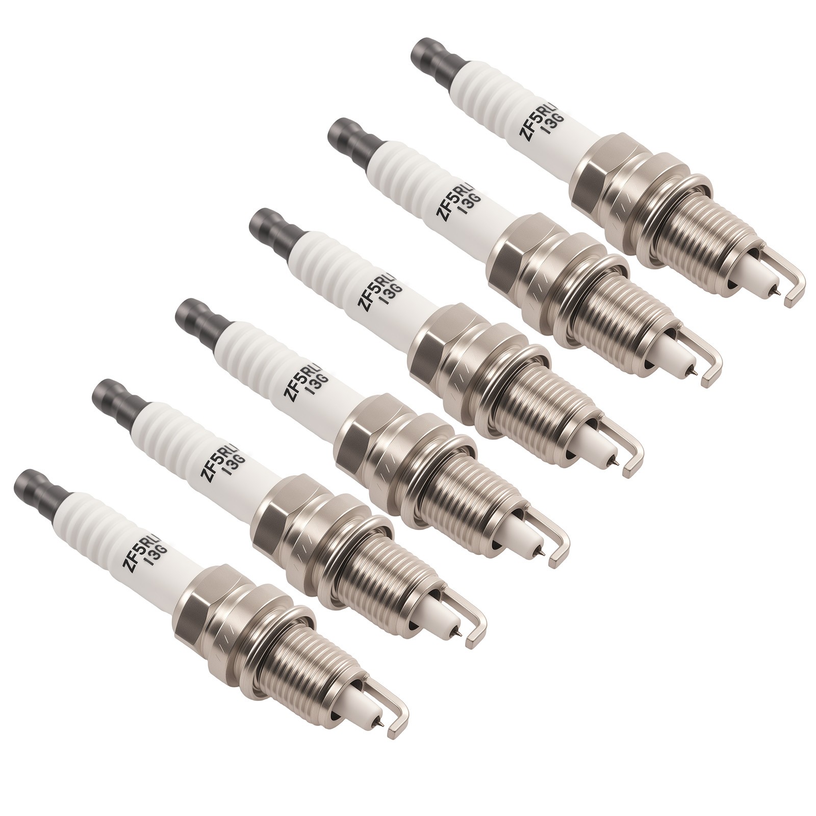 6x Spark Plugs ZFR5LP-13G for Dodge Avenger Magnum Grand Caravan 2006-10