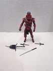 GI JOE Classified Red Ninja with Blue Ninja Omni Mask 6" Action Figure (USED)