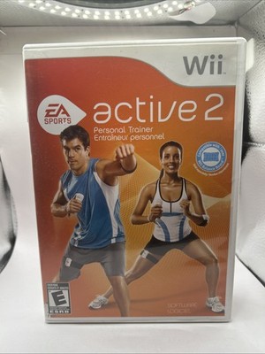 EA Sports Active 2 (Nintendo Wii, 2010) Complete w/ Manual CIB Tested