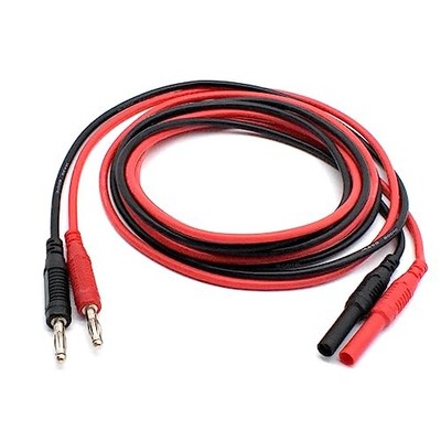 2Pcs Multimeter Test Lead Extension Male to Female 2Pcs-Length of 6 Feet