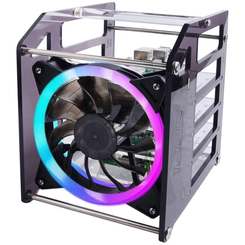 Cluster Case for Raspberry Pi 4B/3B+/3B/2B/B+ & Jetson Nano