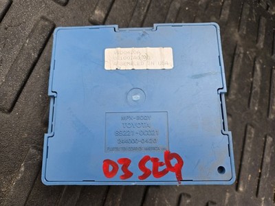 Toyota Sequoia MPX MULTIPLEX BODY HARNESS RELAY Control Blue Box 89221-0C021 Ecu