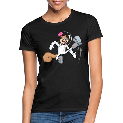 Spongebob Schwammkopf Sandy Cheeks Design Frauen T-Shirt
