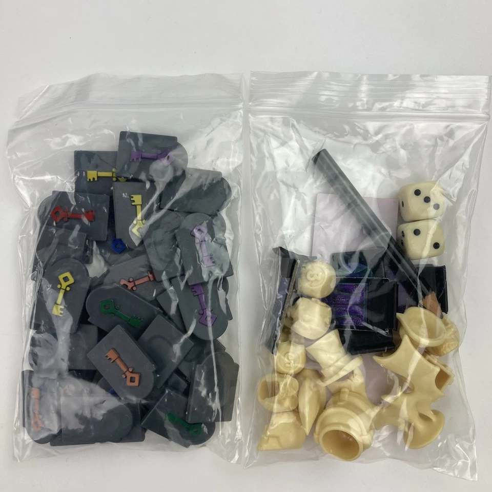 Atmosfear The Harbingers VHS Horror Board Game Mattel 1995 100% Complete - Image 2 of 4