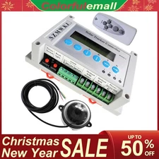 Dual Axis Solar Tracker Controller W/ LCD Display W/ Light Sensor W/ IR Remote