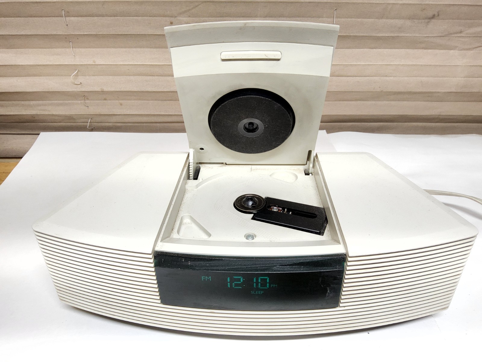 Cd Player Am/fm White Tested🔥