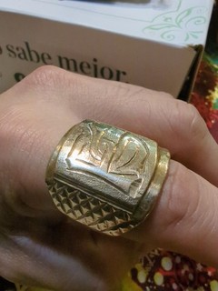 Large Ring Men 14k Stamp Untested