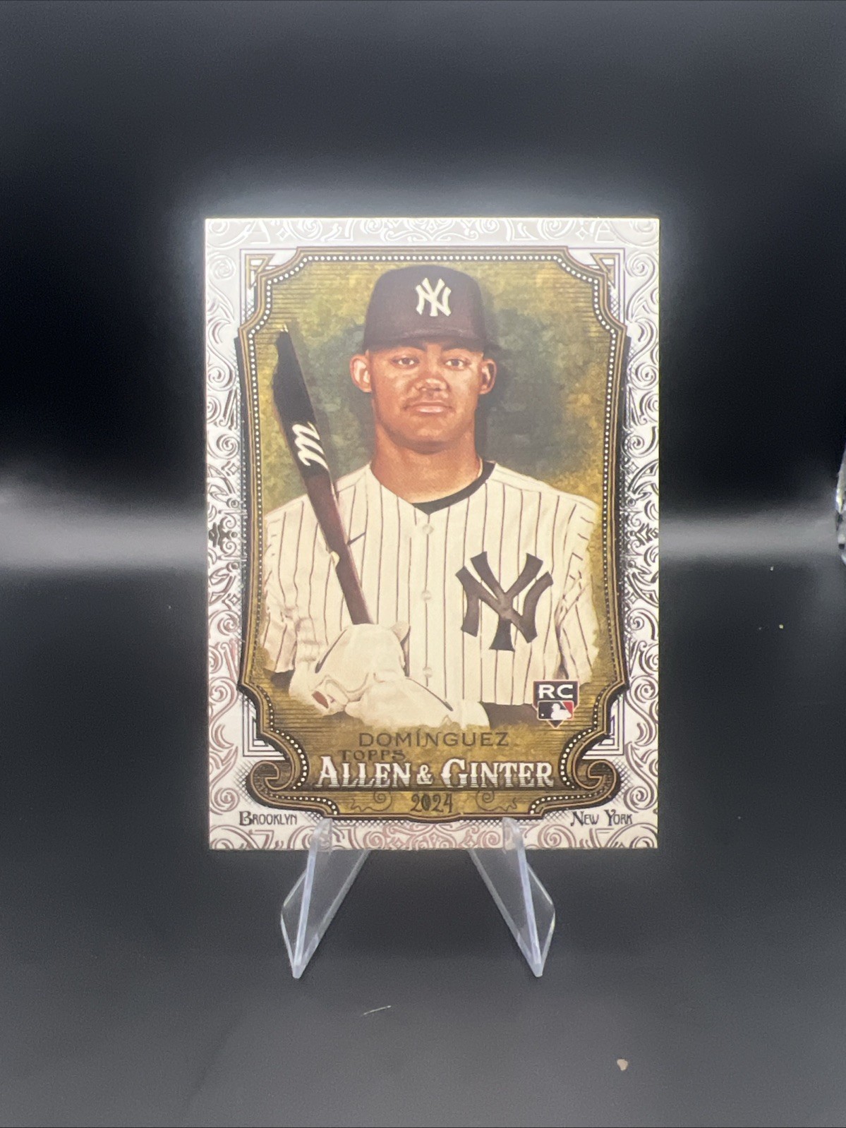 2024 Topps Allen & Ginter #31 Jasson Dominguez Foil Filagree