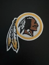 VINTAGE RETRO CLASSIC WASHINGTON REDSKINS THROWBACK LOGO PATCH NEW-OLD STOCK SM.