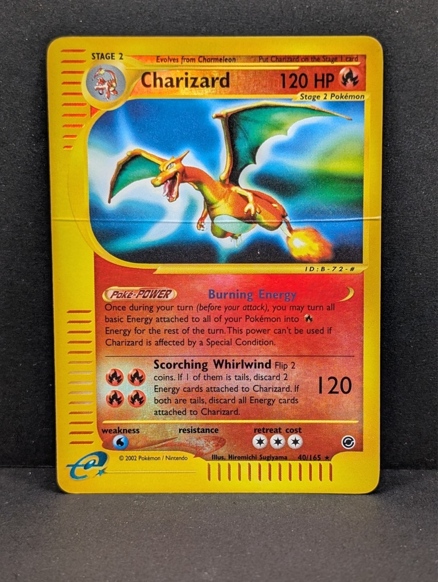 Charizard 040/165 Expedition Base Set Reverse Holo Rare Pokemon