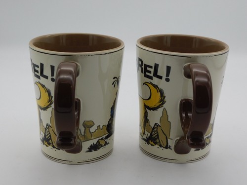 Pair of 2 Disney Parks Pixar Up! Doug Squirrel! Ceramic Coffee Mug - Picture 4 of 13