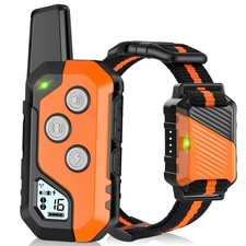Shock Collar for Dogs, IP67 Waterproof Dog Training Collar with Remote, 3 Tra...