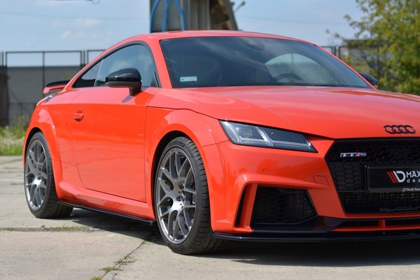 Maxton Design Seitenschweller Ansatz (Paar) Passend FüR Audi TT RS 8S Schwarz Ho-image