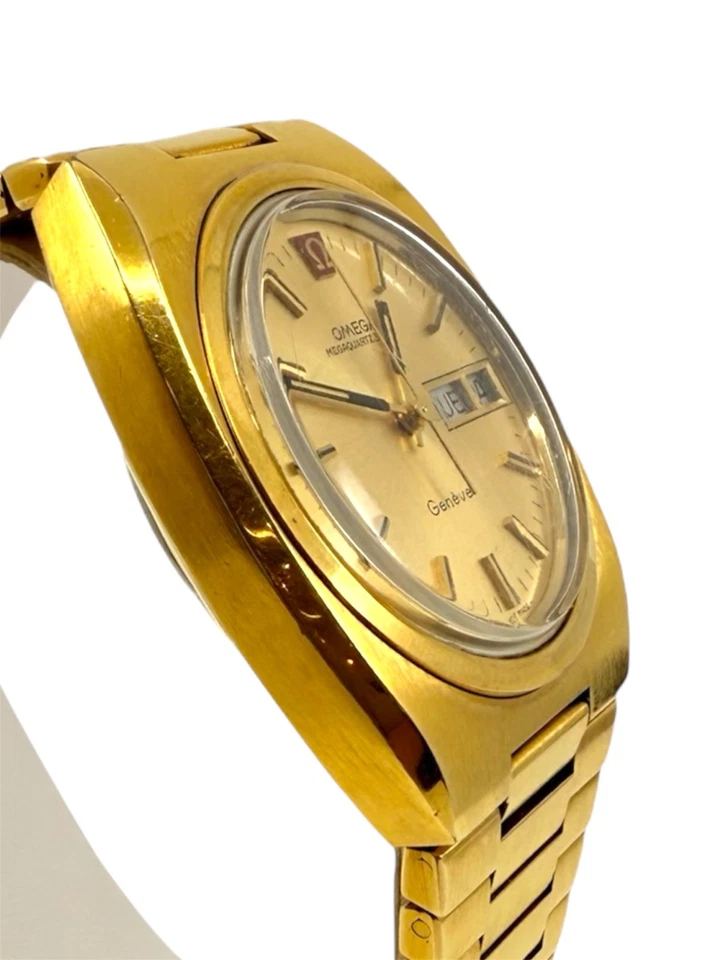 Vintage OMEGA Geneve Megaquartz 196.0033 Gold Plated Watch - Image 2 of 4