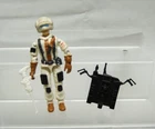 1988 Vintage Hasbro Gi Joe Figure: Blizzard Arctic Attack Near Plus Accessories