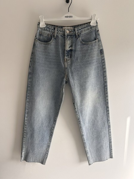 The Fated ‘Ryan’ Mum blue Jeans - size 12 - worn once $130