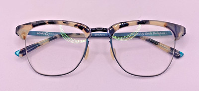 ETNIA BARCELONA FRAMES ONLY EYEGLASSES INDIANAPOLIS HVTQ 644CR1 BROWN 49-19-140