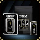 John Wick 1 oz Silver Mystery Bar - Rules of Engagement (Time)