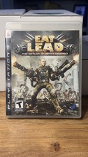 💎💎D3 Publisher Eat Lead: The Return of Matt Hazard PS3 Shooter T 2009 NTSC-U/C