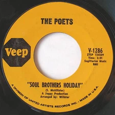 THE POETS-The Hustler-Rare Funk & Northern Soul 45-VEEP