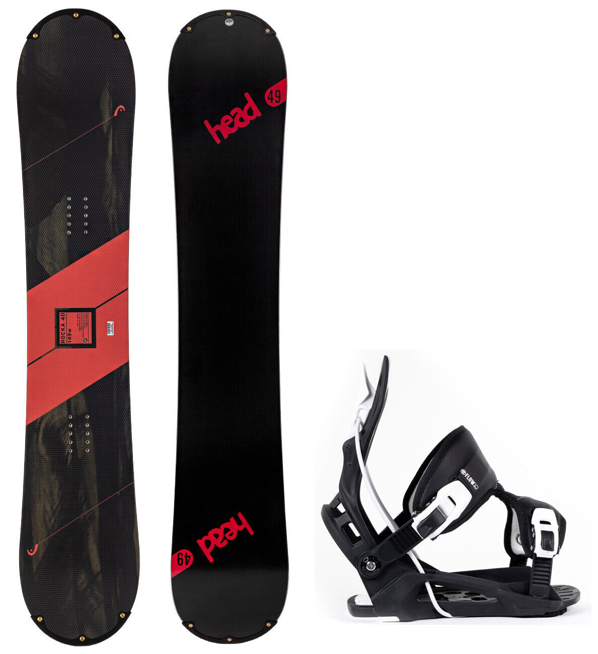 Tabla Snowboard Head Rocka FW 4D - 360 ski & bike