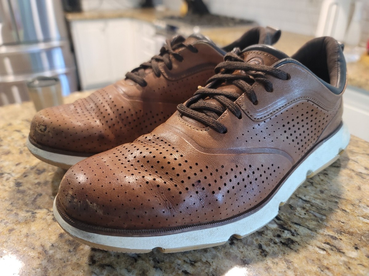 Cole Haan 2.0 Zero Grand Casual Shoes Leather C27354 Brown Mens