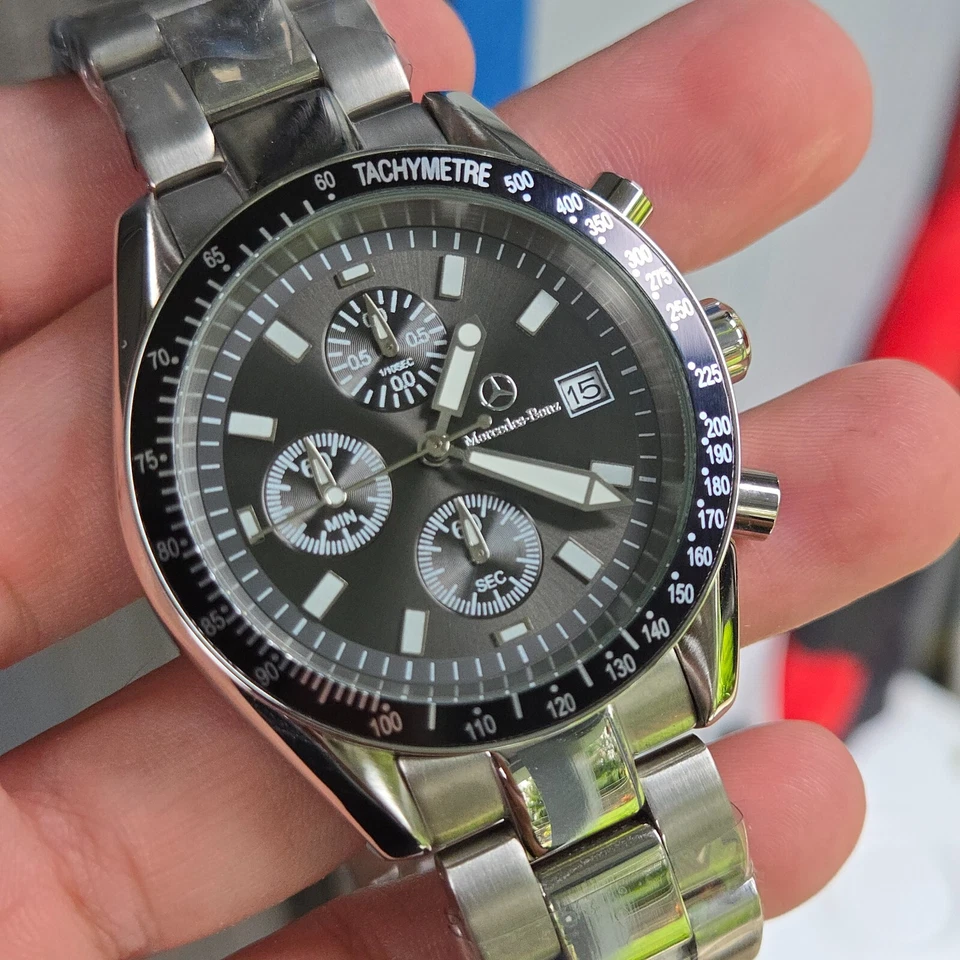 Mercedes-Benz Reloj Hombre Cuarzo Cronógrafo 42mm - Imagen 2 de 4