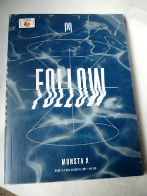 Follow, Version 2 by Monsta X, CD, Postcard, Booklets, All Very Good Plus