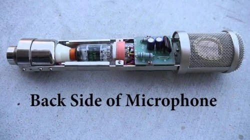 APEX 460B Wide Diaphragm Tube Studio Vocal Mic 9 Polar Settings - Image 3 of 4