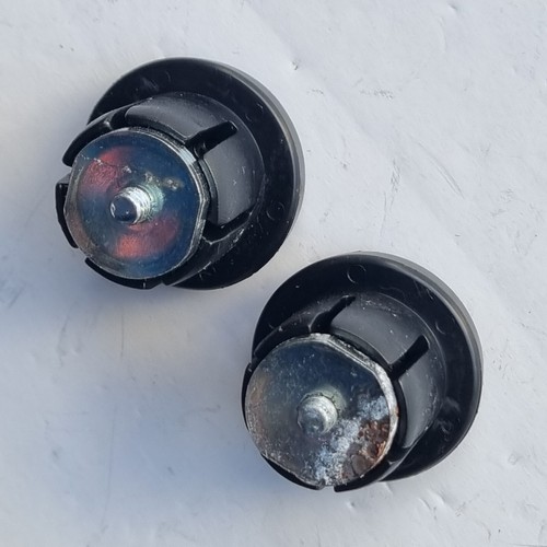 CatEye model 300 handlebar ends plugs grip doctor caps bar black retro - Picture 10 of 24